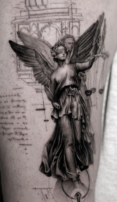 Greek Theme Sleeve Tattoo, Roman Gothic Tattoo, Charon The Ferryman Tattoo, Clear Tattoos, Orpheus Tattoo, Orpheus And Eurydice Tattoo, Female Angel Tattoo, Jean Tattoo, Museum Tattoo