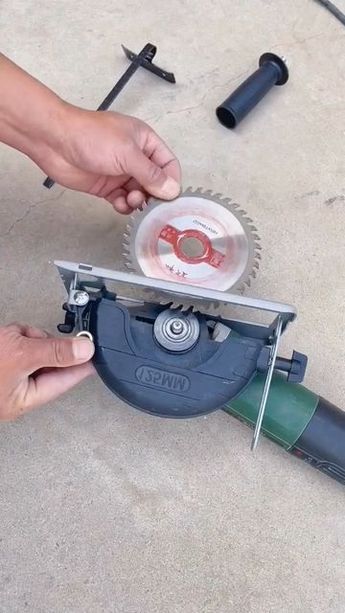 Tool Charm on Instagram: "Angle Grinder to Cutter Kit,Do you want one?#tool #tools #fyp #foryou #lifehacks #tooltips #tips #lifetips #useful" Carpenter Hacks, Angle Grinder Stand, Grinder Stand, Tool Storage Diy, General Ideas, September 7, Angle Grinder, Storage Diy, Wood Work