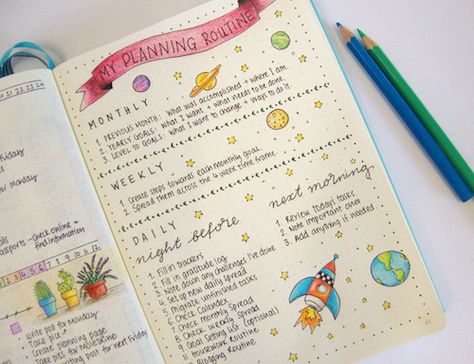 effective-planning-11 Bullet Journal Daily Spread, Series Tracker, Daily Bullet Journal, Planning Routine, Yearly Goals, Bullet Journal Planner, Daily Plan, Bullet Journal Spread, Bullet Journal Layout