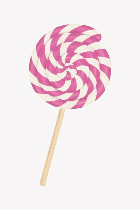 Pfp Overlays, Candy Illustration, Graduation Cake Designs, Pink Lollipop, Candy Drawing, Giant Lollipops, Candy Images, Candy Clipart, Barbie Printables