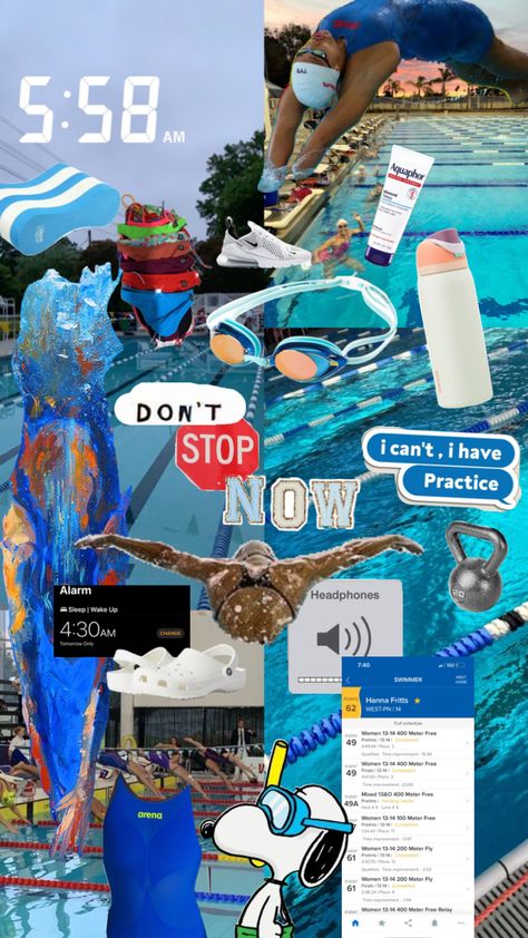 Creative Play, Every Day, Cut Out, Swimming, Energy, Collage, Water