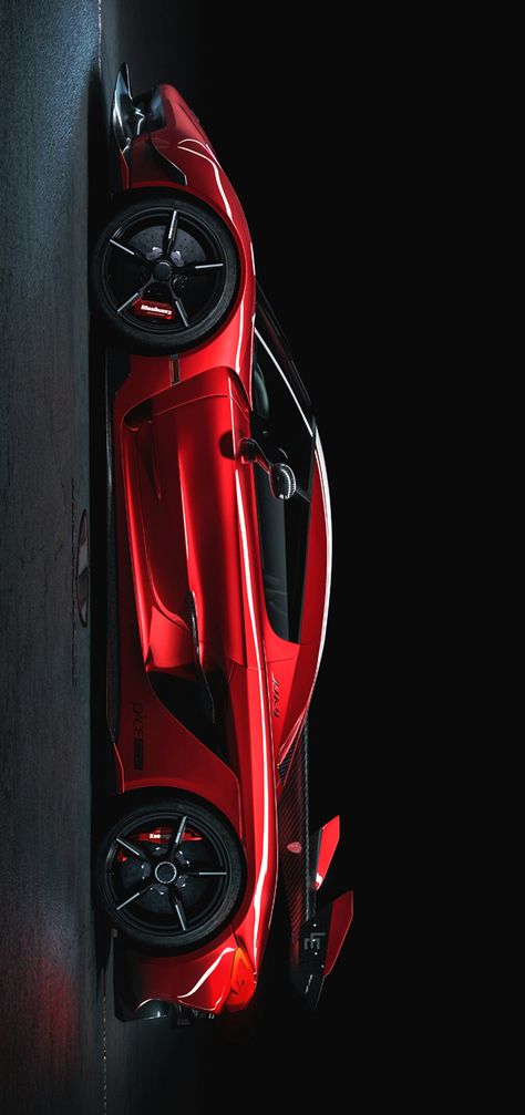 (°!°) 2020 Koenigsegg Jesko in Cherry Red, image enhancements by Keely VonMonski Konisegg Jesko, Koenigsegg Jesko, Camaro Convertible, Sports Car Wallpaper, Custom Rods, Bmw Wallpapers, New Sports Cars, Lamborghini Veneno, Pagani Huayra