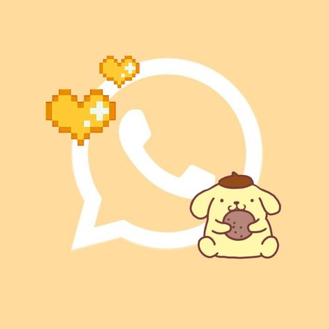 Sanrio app icons Sanrio App Icons Pompompurin, Sanrio Message Icon, Pompompurin Widget Icon, Icons For Apps Sanrio, Sanrio Instagram Icon, Sanrio Ios Icons, Pompompurin Icons For Apps, Sanrio Iphone Icons, Sanrio Widgetsmith