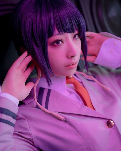 Jiro Cosplay, Ua Students, Kyoka Jiro, My Hero Academia Costume, Anime Cosplay Ideas, My Hero Academia Cosplay, Mha Cosplay, Watch The World Burn, Class 1 A