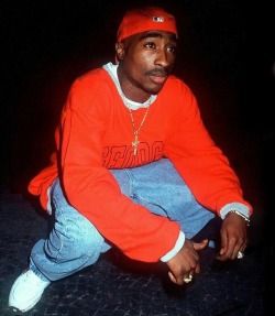 TUPAC AMARU SHAKUR Tupac Shakur, Tupac, Orange, Sneakers, Red, Blue, White