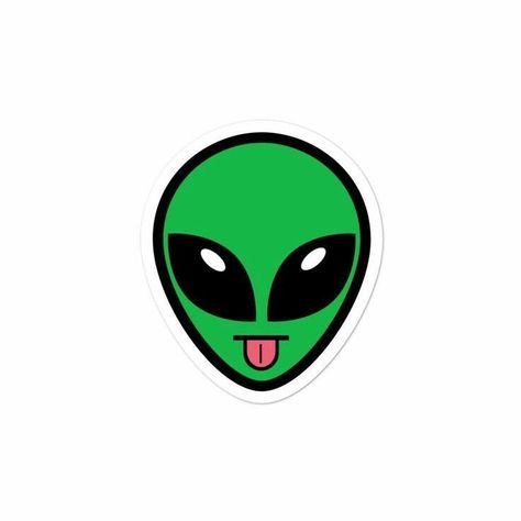 Alien Emoji, Skate Stickers, Preppy Stickers, Emoji Stickers, Pola Sulam, Wallpaper Stickers, Graffiti Drawing, Love Stickers, Cool Stickers