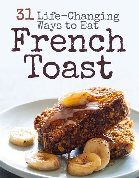 31 Life Changing Ways To Eat French Toast...For more creative tips and ideas FOLLOW https://www.facebook.com/homeandlifetips Waffle French Toast, Ungodly Hour, Toast Ideas, Stop Snoring, French Toast Breakfast, How To Stop Snoring, What's For Breakfast, French Toast Recipe, Toast Recipes