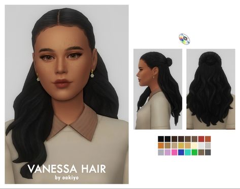 Sims 4 Cc Oakiyo Hair, Sims 4 Oakiyo Hair, Sims 4 Oakiyo, Oakiyo Sims 4 Hair, Sims 4 Cc Animals Patreon, Oakiyo Sims 4, Mods Ts4, Ts4 Hair, The Sims 4 Pc