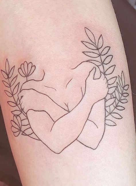 Line Body Tattoo, Minimalist Tattoo Self Love, Self Love Minimalist Tattoo, Impulse Tattoo, Body Silhouette Tattoo, Selflove Tattoo Ideas, Minimalist Line Tattoo, Selflove Tattoo, Self Love Line Art