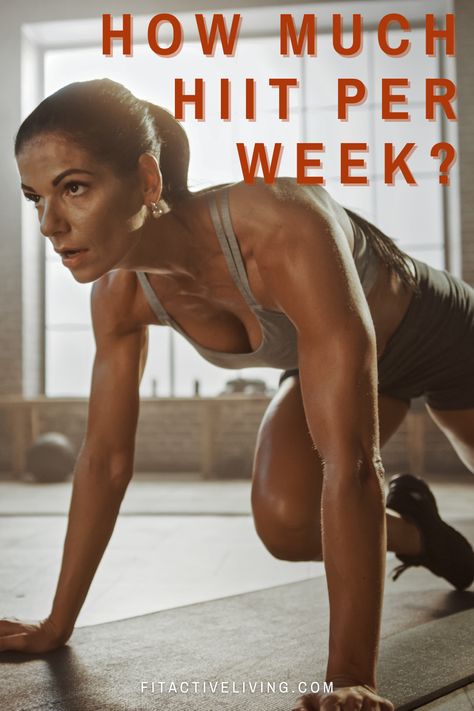 How Much HIIT Per Week - In recent years, high intensity interval training (HIIT) has taken the fitness world by storm. As more and more people are jumping on the HIIT bandwagon, it begs the question…How much HIIT per week should you be doing? How much is too much? Click here to find out! Adele Weight, Hiit Program, Hiit Workout At Home, Boot Camp Workout, Hiit Workouts, Hiit Training, Health And Wellness Coach, Active Living, High Intensity Interval Training