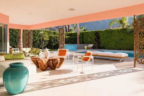 Master Architect, Desert Gem - Page 2 | Eichler Network Ranch Patio, Mid Century Modern Outdoor Furniture, Grid Architects, Palm Springs Decor, Palm Springs House, Palm Springs Home, Mid Century Ranch, Palm Springs Style, Desert House