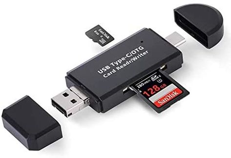 Amazon.com: COCOCKA Micro SD Card Reader, 3-in-1 USB 2.0 Memory Card Reader OTG Adapter for PC/Laptop/Smart Phones/Tablets: Computers & Accessories Kindle Fire Tablet, Lenovo Yoga, Flash Memory, Smart Phones, Micro Sd Card, Data Transmission, Memory Card, Card Reader, Micro Sd