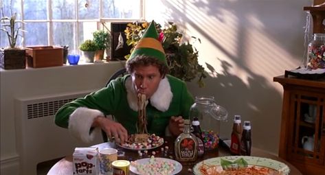 Will Ferell, Breakfast Pasta, Elf Quotes, Best Christmas Movies, Christmas Films, Elf Movie, Will Ferrell, Buddy The Elf, Holiday Movie