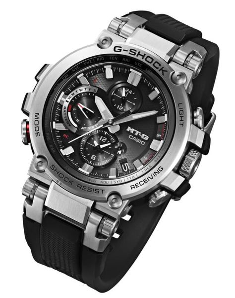 G-Shock MTG-B1000: The first Bluetooth-connected MT-G – G-Central G-Shock Watch Fan Blog Watch Expensive, Hand Watches, Victorinox Watches, Bluetooth Watch, Casio G Shock Watches, Casio Vintage, Casio Watches, Casio Edifice, G Shock Watches