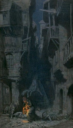 London People, Nightmare Fuel, Lovecraftian Horror, Wellcome Collection, Dark Street, Streets Of London, Bloodborne, Gothic Horror, Scary Art