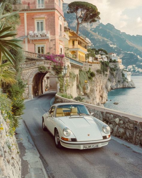 The Palms Club (@thepalms_club) • Instagram photos and videos Vintage Car Italy, Italy Car Aesthetic, Europe Mood Board, Mediterranean Photos, Autos Aesthetic, April Vibes, Italy Places, Luxury Italy, Italy Vibes