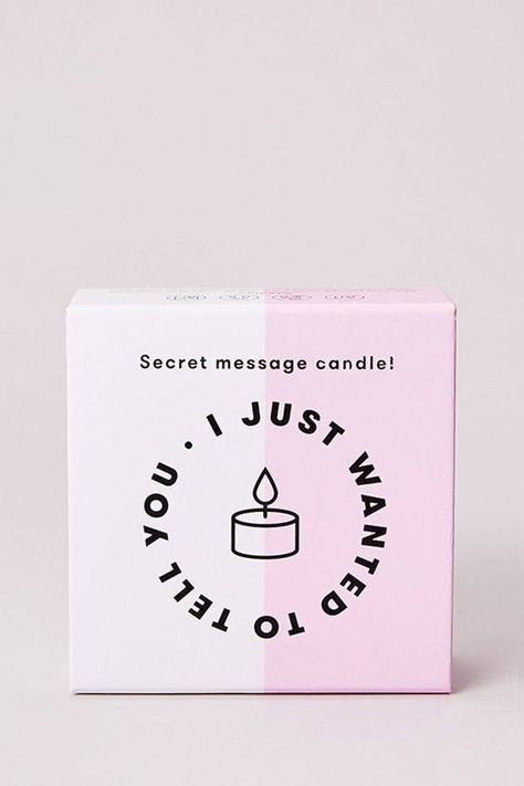 PyroPet Secret Message Candle Secret Message Candle, Have A Magical Birthday, Message Candle, Best White Elephant Gifts, Candle Quotes, Magical Birthday, Candle Branding, Pink Aura, Pink Quotes