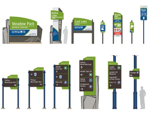 Wayfinding signs Hospital Signage, Park Signage, Pylon Sign, Signage Board, Wayfinding Signage Design, Hospital Signs, Monument Signs, Wayfinding Signs, Directional Signage