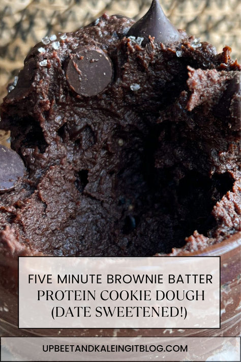 cookie dough that’s packed with protein and made in five minutes? YES PLEASE!  imagine sinking your teeth into a decadent, fudgy brownie batter that’s not only irresistibly delicious but also packs a punch of protein and nutrition. #cookiedough #browniebatter #glutenfreedessert #vegandessert Protein Cookie Dough Recipe, Healthy Cookie Dough Bites, Vegan Protein Cookies, Lemon Raspberry Muffins, Protein Cookie Dough, Gluten Free Sweet Potato, Cookie Dough Brownies, Healthy Cookie Dough, Protein Cookie