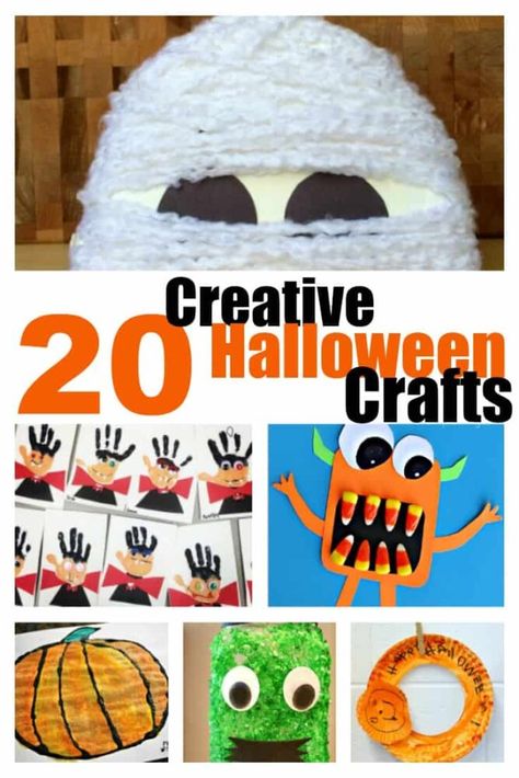 Halloween Craft Ideas, Popsicle Stick Crafts For Kids, Spooky Halloween Crafts, Fun Halloween Activities, Halloween Crafts For Toddlers, Fun Halloween Crafts, Halloween Preschool, Easy Halloween Crafts, Halloween Activities For Kids