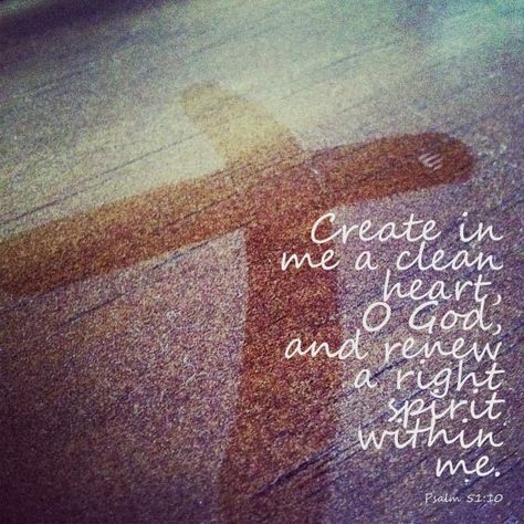 Lent Pictures, Lenten Quotes, Lent Devotional, Life Verse, Psalms Verses, Church Banner, Psalm 51 10, Blessed Assurance, Life Verses