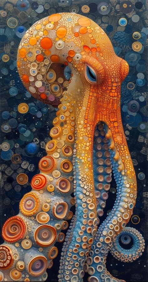 Octopus Pictures, Beautiful Universe, Octopus Drawing, Octopus Painting, Sea Creatures Art, Octopus Tattoo Design, Popular Paintings, Octopus Art, Beautiful Sea Creatures