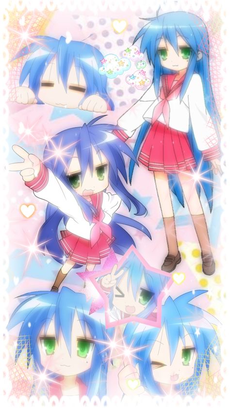 Konata Wallpaper, Konata Izumi Wallpaper, Animecore Wallpaper, Genshin Poster, Hyperpop Wallpaper, Internet Angel, Konata Izumi, Money Laundering, Star Wallpaper