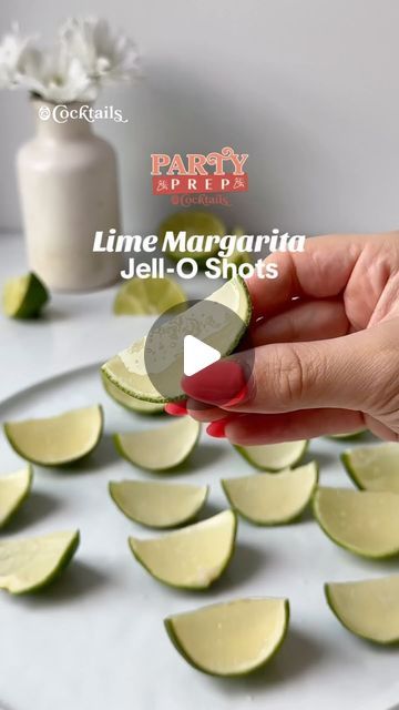 Cocktails (21+ to follow) on Instagram: "Your favorite cocktail is now revamped into these Lime Margarita Jell-O Shots!✨ They’re bursting with citrus and tequila bliss😍 Comment below if you would try these for your next summer gathering 💚 #limemargaritajelloshots #lime #margarita #jelloshots #jello #boozy #partyideas #jelloshotrecipes #jelloshotideas #summer #summerideas #tequila #limejuice #limemargaritaIngredients:
-limes, sliced in half
-1 cup limeade
-2 packages of gelatin
-3/4 cup tequila
-2 tbsp. triple sec
-1 tbsp. lime juice
-margarita salt for serving" Lime Margarita Jello Shots, Jello Shots Tequila, Margarita Jello Shots Recipe, Lime Jello Shots, Tequila Jello Shots, Lime Juice Margarita, Margarita Jello Shots, Margarita Jello, Jell O Shots