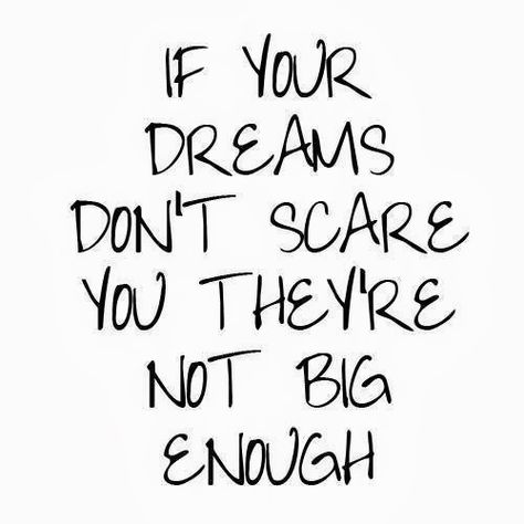 Dreams Christina Sikalias, Are You Scared, Motivational Quotes For Students, Wellness Quotes, Dream Quotes, Quotes For Students, Business Inspiration, Quotable Quotes, Feel Inspired