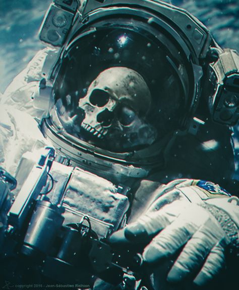 Lost in space, Jean-Sébastien Rolhion on ArtStation at https://www.artstation.com/artwork/Ow40J Lost Cosmonaut, Horror Concept, Astronaut Illustration, Astronaut Wallpaper, Astronaut Art, Space Tattoo, Dead Space, Sci Fi Horror, Space Pictures