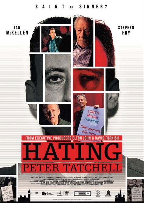 Documentary Poster, David Furnish, Stephen Fry, Human Rights Campaign, Ian Mckellen, Human Rights Activists, Netflix Documentaries, Civil Disobedience, Life Story