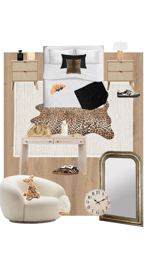 6 posts in a day oops ROOM INSPO🐆🎱 #roominspo #outfitinspo #beauty #summer #denim #black #leopardprint #gold #goldgirl #adidas #adidassuperstar #viral #viralshuffle #fyp #fypp #foryou #blowup Cheetah Print Room Ideas Bedrooms, Room Ideas Leopard, Black And Gold Room Ideas, Model Room, Gold Room, Black And Gold Room, Cheetah Bedroom Ideas, Cool Girl Room, Cheetah Print Room Ideas