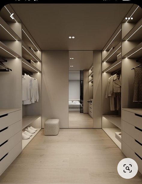 Wardrobe For Small Spaces, Walk In Wardrobe Small Space, Tall Walk In Closet, Dream Walk In Wardrobe, Dream Closet Design Small Space, Walk In Wardrobe Room, Modern Walk In Closet, Small Walk In Closet Design, Small Walk In Wardrobe