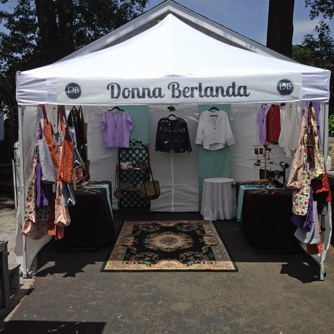 Outdoor Market Set Up, Clothing Booth Display, Vendor Booth Display, Craft Show Booths, Festival Booth, Craft Show Booth, Vendor Displays, Craft Fairs Booth, Boutique Display