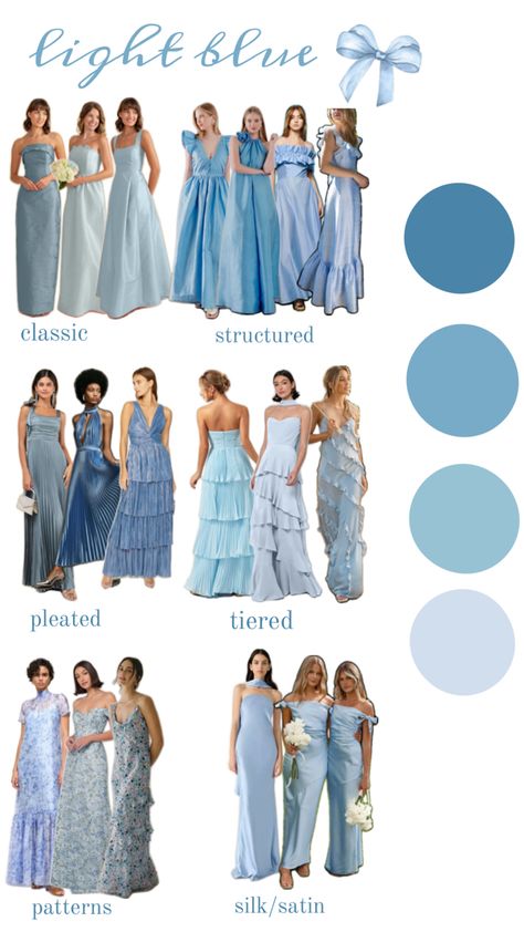 Wedding Bridesmaid Dresses Blue, Blue Bridesmaid Dresses Beach, Beach Marriage, Royal Blue Wedding Theme, Royal Blue Bridesmaids, Bridesmaid Dresses Blue, Wedding Guest Ideas, Bridgerton Wedding, Beach Wedding Bridesmaid Dresses