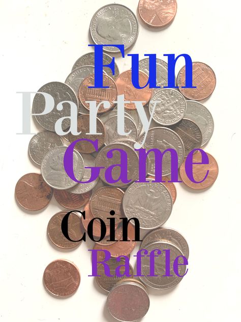 Raffle Games Ideas, Fundraiser Games For Adults, Money Games For Adults, Movie Basket, Fun Games For Adults, Fundraising Games, Coin Games, Game Prizes, Money Games