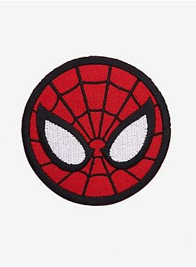 Spider Man Face, Spiderman Web, Spiderman Mask, Spiderman Face, Penguin Crafts, Face Patches, Punch Needle Patterns, Iron On Applique, Super Hero Costumes