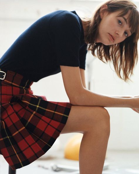 Le Kilt is bringing back provenance in fashion with the introduction of Scottish techniques onto the creation of modern design. Photo courtesy of Le Kilt Scottish Summer, British Clothing Brands, Le Kilt, Kilt Skirt, Scottish Fashion, Pleated Skirts, Sustainable Fashion Brands, British Fashion, Design Photo