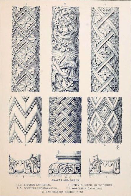 Painting On Pillar, Art Nouveau Column, Engraving Patterns, Ornamental Design, Ornament Drawing, Architecture Drawing Art, Baroque Architecture, Engraving Art, Carving Designs