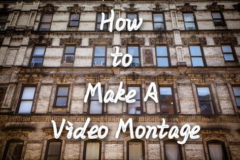 How to Make A Video Montage on Computer (2021) Cross Faded, Montage Video, Screen Recorder, Editing Tips, Multiple Pictures, Music Library, Gif Pictures, Make A Video, Live Photo