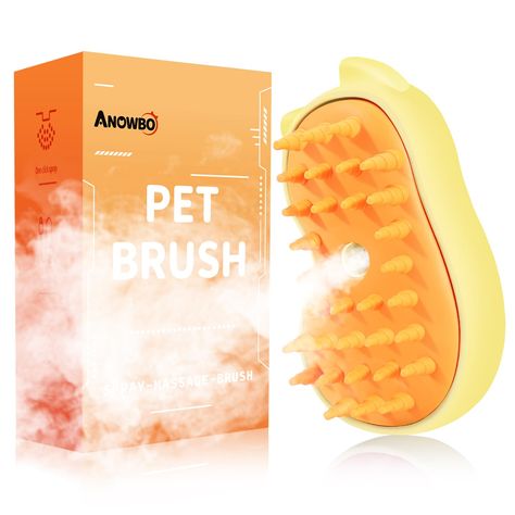 Cat Steam Brush for Shedding Rechargeable Cat Brush with Check more at https://cheappricee.com/cat-steam-brush-for-shedding/ Cat Hair Brush, Long Short Hair, Floating Hair, Dog Brush, Cat Brush, A Lot Of Hair, Long To Short Hair, Pet Brush, Dog Shedding