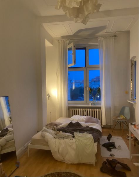 my room in berlin⭐️ Nordic Architecture, Berlin Apartment, My Room, Room Aesthetic, Apartment Decor, Berlin, Room Decor, Apartment, Curtains