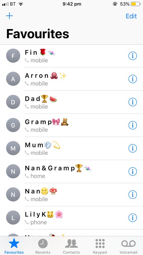 Names In Contacts Ideas, Names For Phone Contacts, Aesthetic Contact Names For Boyfriend, Contact List Ideas Iphone, Aesthetic Contact List Iphone, Nickname For Contacts, Contacts Aesthetic Phone, Names Contacts Phone, Contact Aesthetic Phone