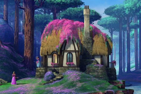 Welcome Home, Walter Martishius on ArtStation at https://www.artstation.com/artwork/mzkNa Barbie Castle, Castle Aesthetic, Barbie Cartoon, Barbie Images, Barbie Life, Pinturas Disney, Barbie Princess, Barbie Dream, Environment Design