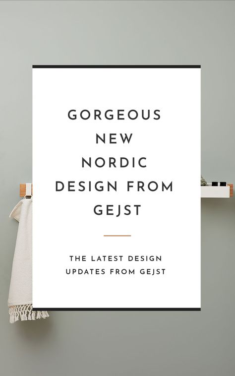 The new catalogue from Nordic design brand Gejst, featuring the multi-functional Flex rail which is the dream for organised design lovers. Get Organised, New Nordic, Minimal Home, New Catalogue, Interior Stylist, Nordic Design, The Dream, New Design, Latest Design