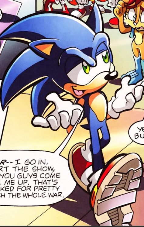 Sonic Comic Panels, Sonic Archie Comics, Sonic Drawing, Archie Sonic, Sonic Comic, Manga Reference, Rusty Rose, Old Fan, Sonic Franchise