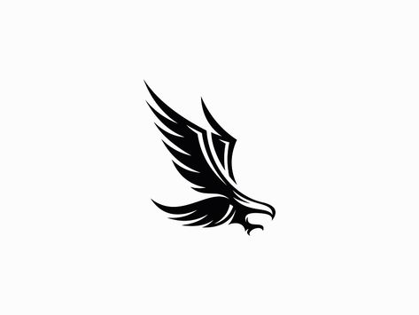 Single Line Hawk Tattoo, Simple Hawk Drawing, Minimalist Hawk Tattoo, Hawk Tattoo Design, Small Eagle Tattoo, Falcon Tattoo, Futuristic Typography, Hawk Logo, Falcon Logo