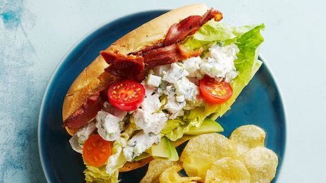 Chicken-Salad Club Roll Cold Lunch Ideas, Homemade Chicken Salads, Cold Lunch, Beef Meatloaf, Diner Menu, Fried Chicken And Waffles, Easy Chicken Salad, Easy Weekday Meals, Cold Lunches