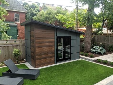 Sheds Ideas Backyard, Cool Sheds, Pool Shed, Custom Sheds, Backyard Cottage, Modern Shed, Studio Shed, Shed To Tiny House, Backyard Storage