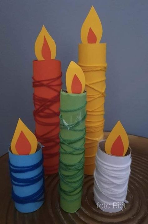 Advent Candle Crafts For Kids, Christmas Candle Crafts, Advent Crafts, December Crafts, Gift Ide, Preschool Christmas Crafts, Winter Crafts For Kids, Preschool Christmas, Christmas Classroom